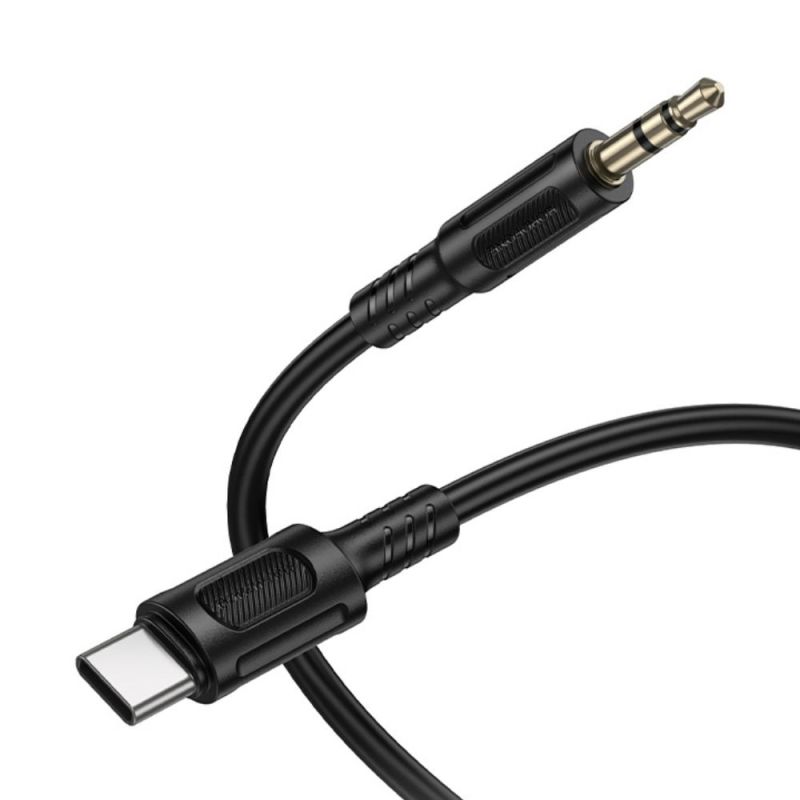 Аудіокабель BOROFONE BL25B Nice digital audio conversion cable Type-C Black