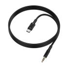 Аудіокабель BOROFONE BL25B Nice digital audio conversion cable Type-C Black