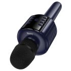 Портативна колонка-мікрофон HOCO L24 Shine karaoke microphone 5W Blue