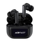Бездротові навушники TWS ACEFAST W6 smart screen,ENC, IPX4, Black