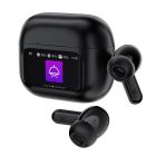 Бездротові навушники TWS ACEFAST W6 smart screen,ENC, IPX4, Black