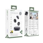 Бездротова мікрофонна система ACEFAST R3 dual-mic (Type-C) Black