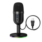 Мікрофон настільний HOCO L25 Bright (USB-A) Black