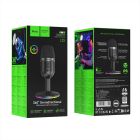 Мікрофон настільний HOCO L25 Bright (USB-A) Black