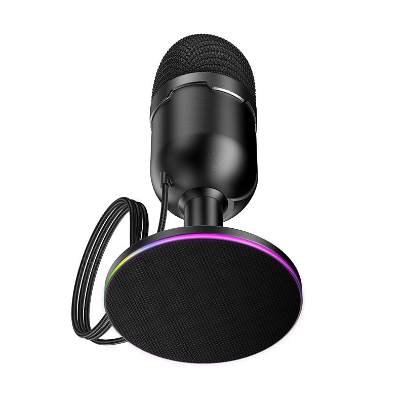 Мікрофон настільний HOCO L25 Bright (USB-A) Black