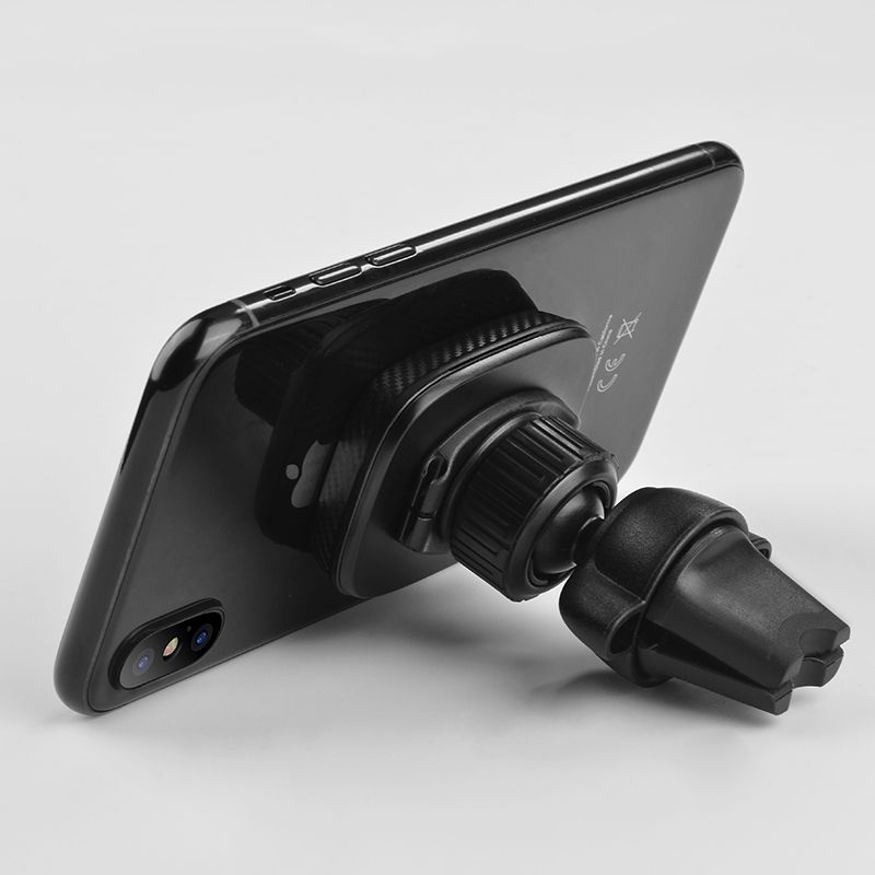 Автотримач для телефона HOCO CA23 Lotto series magnetic air outlet holder Black