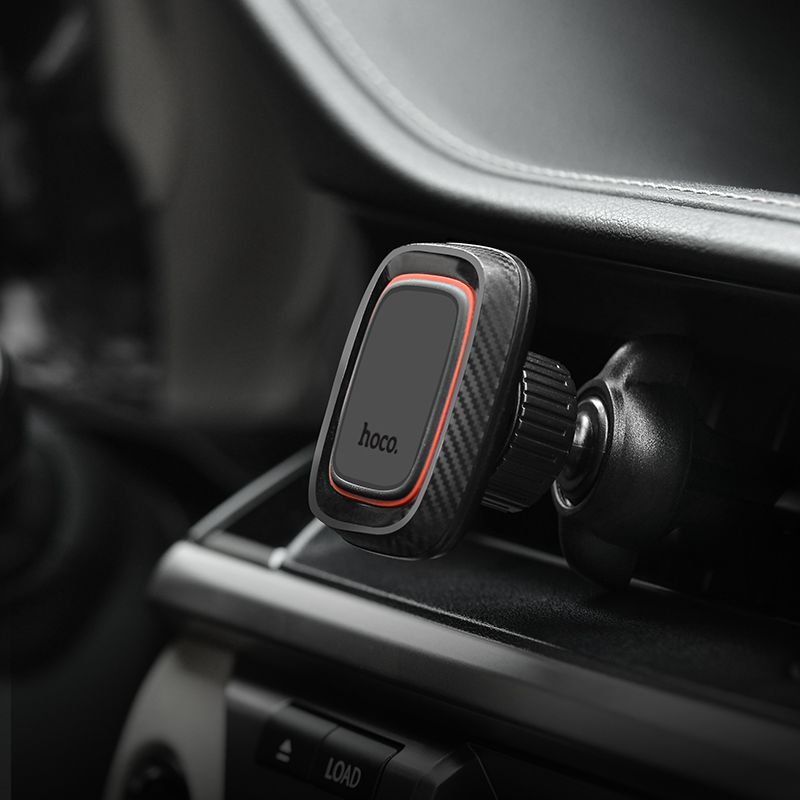 Автотримач для телефона HOCO CA23 Lotto series magnetic air outlet holder Black