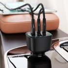 Автомобільний зарядний пристрій ACEFAST B18 200W(2USB-C+USB-A)fast car charger Black