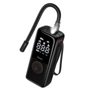Автомобільний насос HOCO ZP18 Enlighten portable smart air pump Black