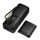Автомобільний насос HOCO ZP18 Enlighten portable smart air pump Black