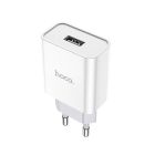 Мережевий зарядний пристрій HOCO C81A Asombroso single port charger 10.5W White