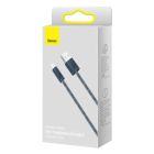 Кабель Baseus Dynamic Series Fast Charging Data Cable USB to iP 2.4A 1m Slate Gray