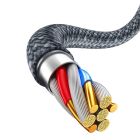 Кабель Baseus Dynamic Series Fast Charging Data Cable USB to iP 2.4A 1m Slate Gray