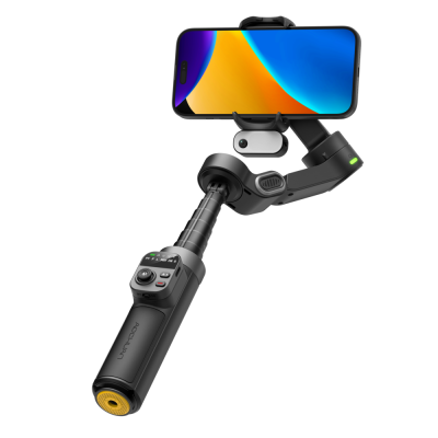 Триосьовий стабілізатор AOCHUAN Professional Gimbal Stabilizer for Smartphone SMART X3 AI Black