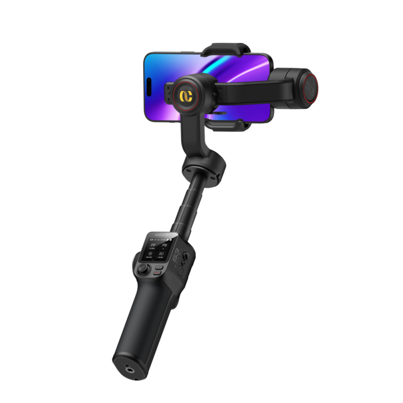 Триосьовий стабілізатор AOCHUAN Professional Gimbal Stabilizer for Smartphone SMART X3 AI Black