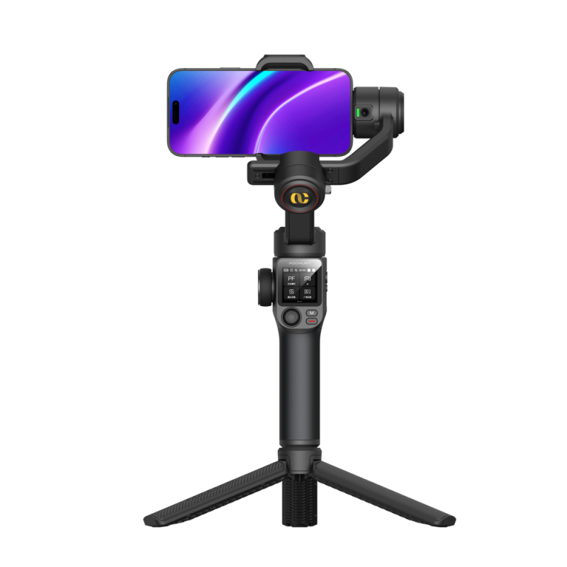 Триосьовий стабілізатор AOCHUAN Professional Gimbal Stabilizer for Smartphone SMART X3 AI Black