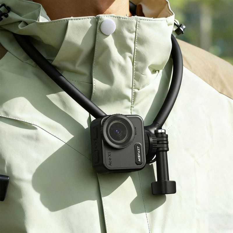 Кріплення на шию ACEFAST E37 Air cushion silicone neck-hanging holder Black