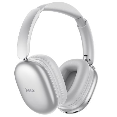 Бездротові накладні навушники HOCO W73 Graceful BT headphones(App) Silver