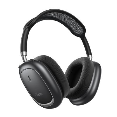 Бездротові накладні навушники HOCO W68 Calma ANC noise-canceling BT headphones(App) Metal Gray