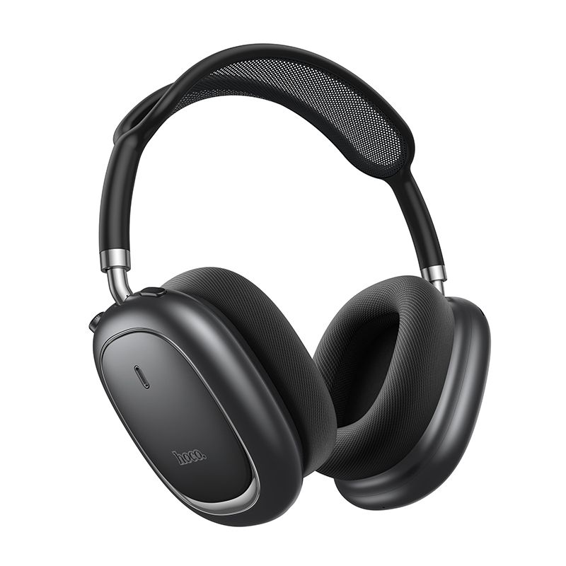 Бездротові накладні навушники HOCO W68 Calma ANC noise-canceling BT headphones(App) Metal Gray