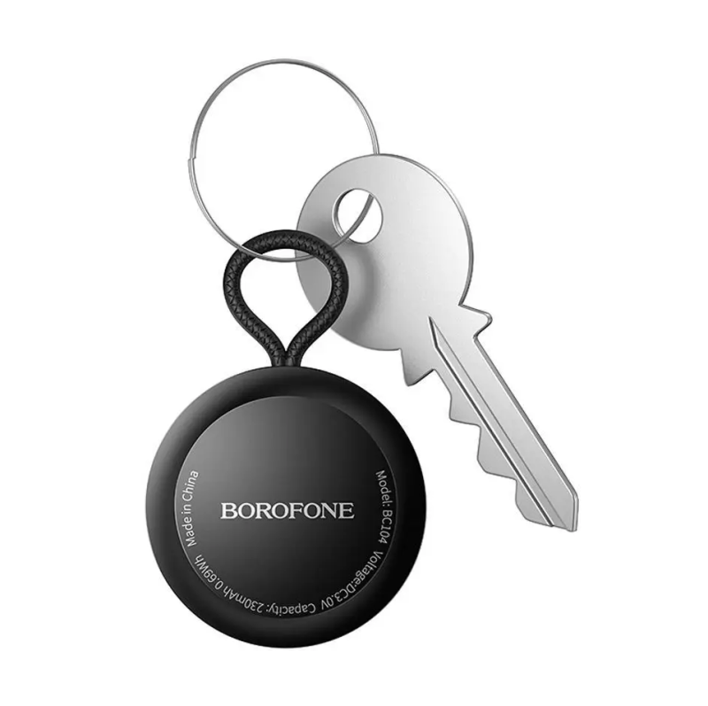 Трекер BOROFONE BC104 Intelligent positioning anti-lost device Black