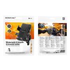 Велотримач для телефона BOROFONE BH137 Knight motorcycle bicycle universal holder Black