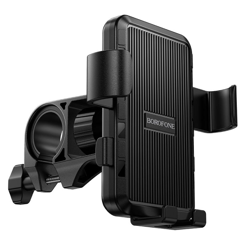 Велотримач для телефона BOROFONE BH137 Knight motorcycle bicycle universal holder Black