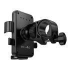 Велотримач для телефона BOROFONE BH137 Knight motorcycle bicycle universal holder Black