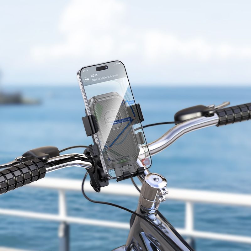 Велотримач для телефона BOROFONE BH141 Camino riding holder Black