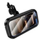 Велотримач для телефона HOCO H95 Bendito waterproof riding holder Black