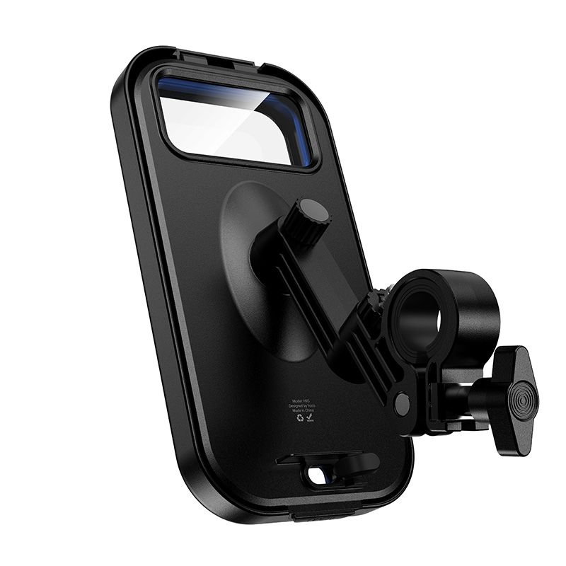 Велотримач для телефона HOCO H95 Bendito waterproof riding holder Black