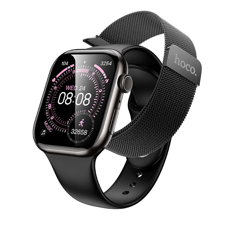 Смарт-годинник HOCO Y42 51mm. 200 mAh. IPX6 Smart watch(call version) Black