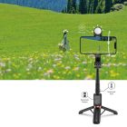 Селфі-трипод WIWU Mini Selfie Stick Wi-SE011 (with filled lights) Black