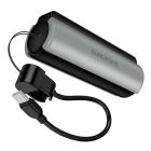 Зовнішній акумулятор BOROFONE BJ87 Star power bank with flashlight and cable(5000mAh) Black