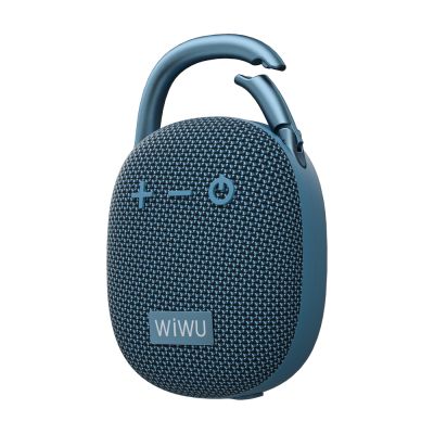 Портативна колонка WIWU H3 Clip Fun Portable Wireless Speaker Blue