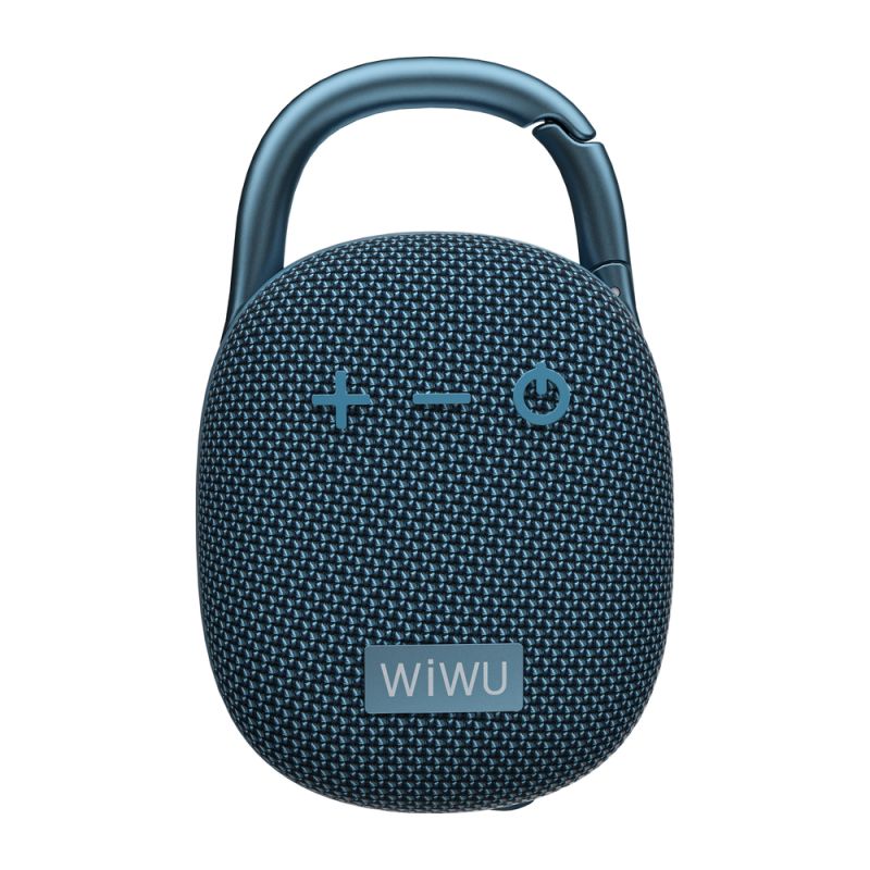Портативна колонка WIWU H3 Clip Fun Portable Wireless Speaker Blue
