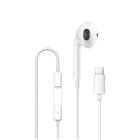 Навушники WIWU Type-C Solobuds Wired Earbuds EB307 White