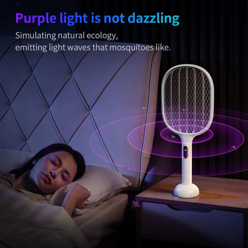 Електронна мухобійка Xiaomi Quality zero digital mosquito swatter technology version S2