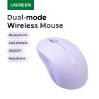 Маніпулятор миша бездротова UGREEN M331 Multi-mode Wireless Mouse Purple