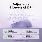 Маніпулятор миша бездротова UGREEN M331 Multi-mode Wireless Mouse Purple