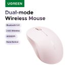 Маніпулятор миша бездротова UGREEN M331 Multi-mode Wireless Mouse Pink