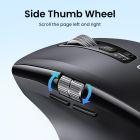 Маніпулятор миша бездротова UGREEN M751 Multi-mode Wireless Mouse Black