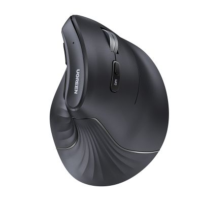 Маніпулятор миша бездротова UGREEN MU008 Multi-mode Vertical Mouse Black