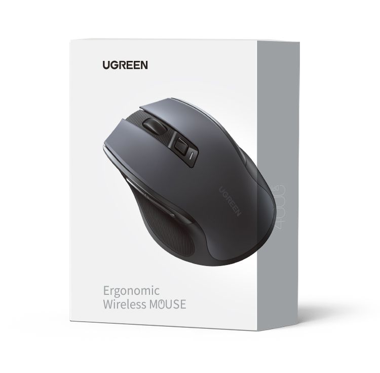 Маніпулятор миша бездротова UGREEN MU006 Ergonomic Wireless Mouse Blue