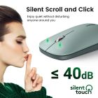 Маніпулятор миша бездротова UGREEN MU001 Portable Wireless Mouse Green