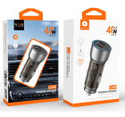 Автомобільний зарядний пристрій WUW-C200 PD 20W +PD 20W black