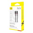 Кабель Baseus Dura Series Fast Charging Cable Type-C to iP 20W 2m Red+Black