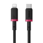 Кабель Baseus Dura Series Fast Charging Cable Type-C to iP 20W 2m Red+Black