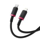 Кабель Baseus Dura Series Fast Charging Cable Type-C to iP 20W 2m Red+Black