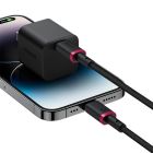 Кабель Baseus Dura Series Fast Charging Cable Type-C to iP 20W 2m Red+Black